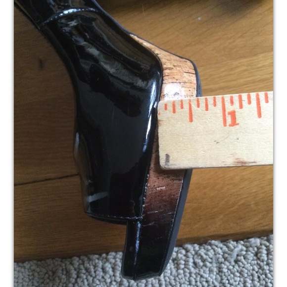 Geox Respira Black Patent Leather Pumps woman’s 7,5 - Picture 5 of 11